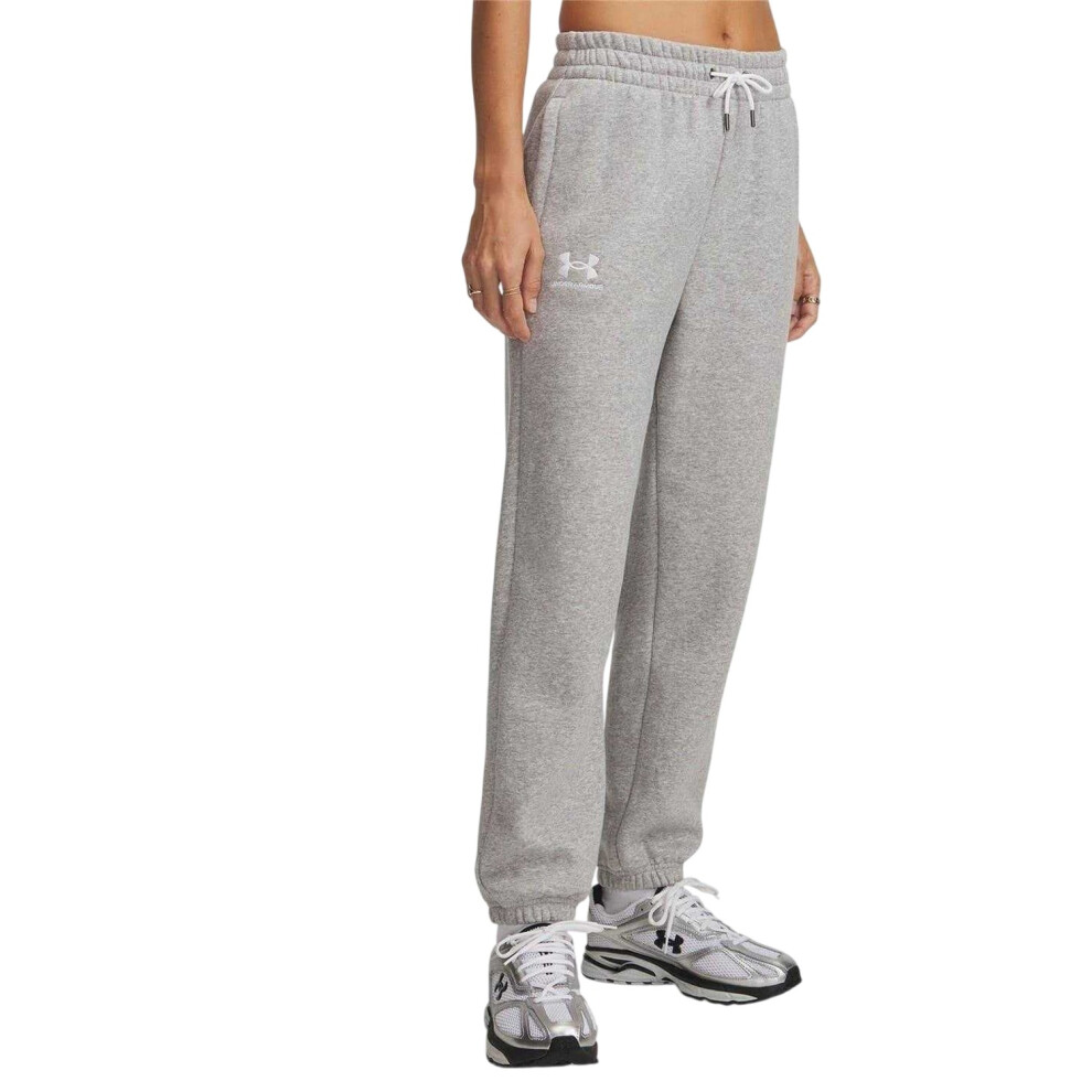Under Armour (12 Uk R, Grey) Womens/Ladies Performance Fleece Tapered Tracksuit Bottoms