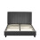 Aylen Dark Grey 150cm King Size  Storage Bed Frame 3