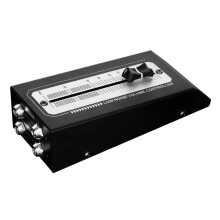 Manual 6.35mm Level Control Unit with Top Fader and Metal Housing for Recording