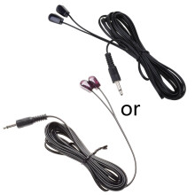 Dual IR Infrared Remote Control Extender Cable 3.5mm Infrared Transmiter