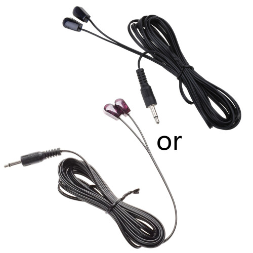 Dual IR Infrared Remote Control Extender Cable 3.5mm Infrared Transmiter