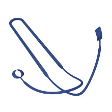 Hanging Neck String Lanyard for Status Between /3ANC Headphone Skin-friendly Blue