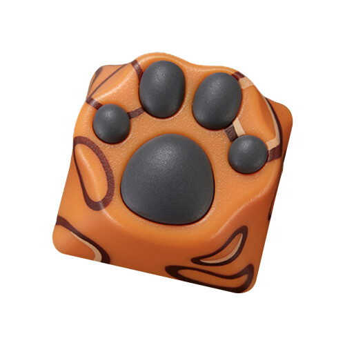 Custom 3D Cat Paw Keycaps Gaming Keycaps Replacement MX Structure Keycaps ocelot