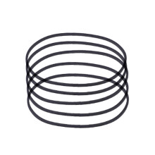 5PCS 2mm Square Folded Rubber Belt for Recorders DVDs Drive Fold in half 135mm