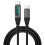 USB C to USB C Cable with 100W Fast Charging Cable Capability for Gadgets 2m Black 1
