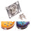 Electric Guitar Bass Replacement Parts Guitar Input Output Jacks Socket Plate Silver 7