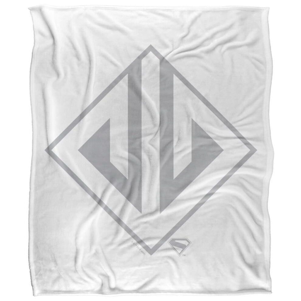 Superman (152Cm X 127Cm, Multicoloured) Gang Blanket