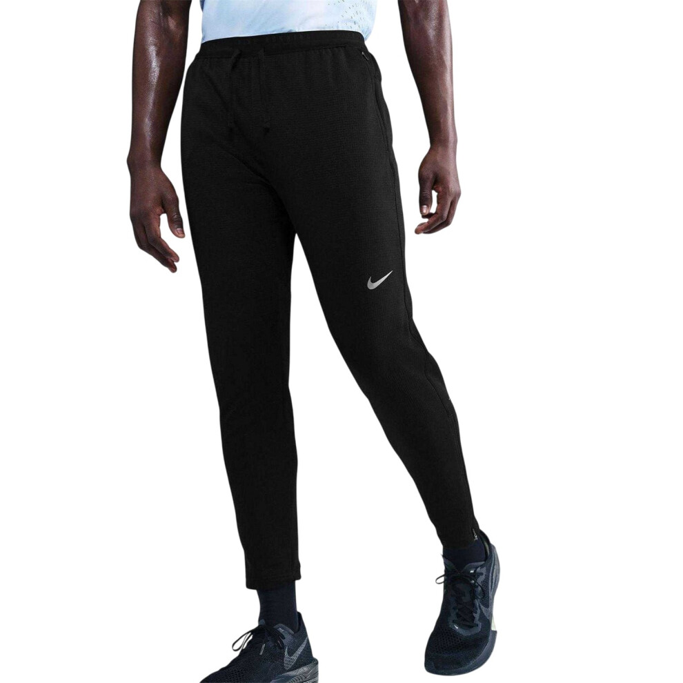Nike (M R, Black) Mens Stride Knitted Tracksuit Bottoms