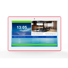 ALLNET Meetingraum RGB LED Tablet 15 Zoll RK3576 Android 16 und NFC/RFID Farbe weiß