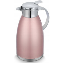 Termos ze stali nierdzewnej, dwuścienny, różowy, 2,3 l