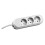 BACHMANN Bachmann Tischsteckdose, 3xDosen(CEE7)->Stecker(CEE7), 3m, weiss, Smart, 1