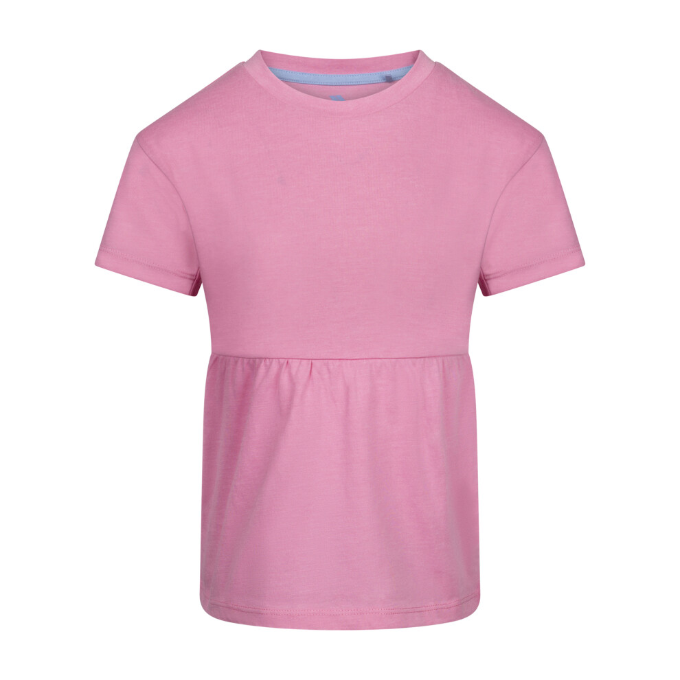 Trespass (7-8 Years, Sweet Pink) Girls Maru Top
