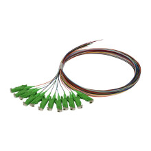 LWL-Pigtail-LSH(E2000APC) 9/125u, 2mtr. OS2, 12-Pack, farbig, G652.D, Synergy 21,