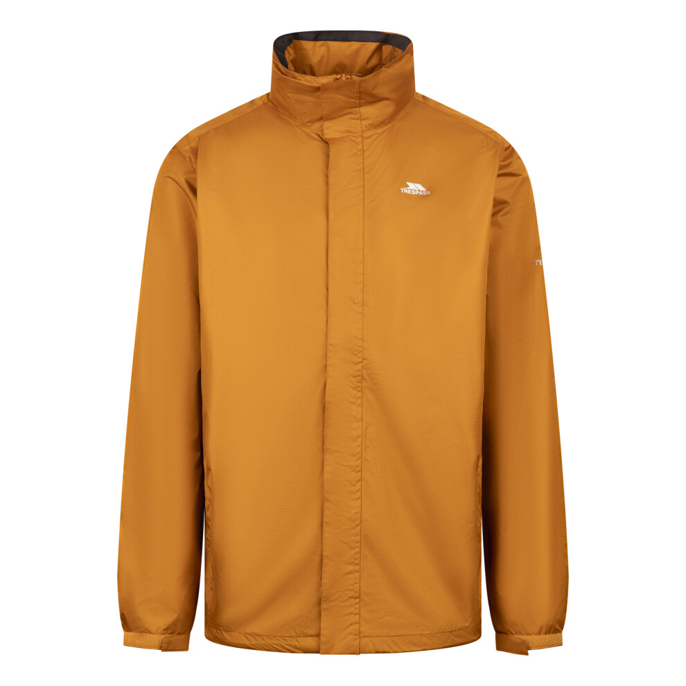 Trespass (S, Ginger) Mens Fraser Ii Waterproof Jacket
