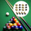 10Pcs Pool Cue Tip  Ferrules Set Billiards Replacement Accessories 13MM 4