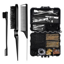 Komplettes Haaraccessoires-Set: Bürstenset für Glattes Haar, Tanzkosmetik-Set für Tanz, Ballettwettbewerbe, Hochzeitsfeiern