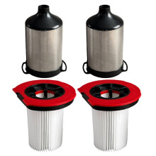 Vervangfilter voor voor Unlimited 10/ voor Unlimited 9 Draadloze Stofzuiger Wasbaar RVS Filter