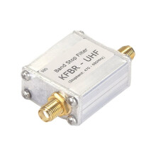 UHF-Sperrfilter 470-690 MHz, 5G-Signalblocker, Geringe Einfügungsdämpfung, 3-W--Filter