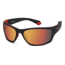 Polaroid Sunglasses PLD 2135/S 65/17/125 Matte black red Rubber frames MAN PLD 2135/S