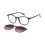 Polaroid Sonnenbrille - POLAROID - PLD 6137/CS - Pflaume - Polyamidrahmen - Runde Form 1