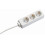 BACHMANN Bachmann Tischsteckdose, 3xDosen(CEE7)->Stecker(CEE7), 3m, weiss, SELLY, 1