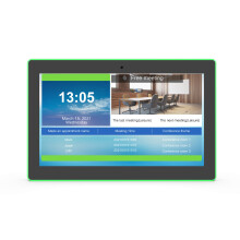 ALLNET Meetingraum RGB LED Tablet 15 Zoll RK3576 Android 16 und NFC/RFID Farbe schwarz