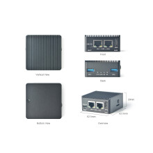 FriendlyELEC NanoPI R5C Dual-2.5G ETH 4G RAM / 32GB Combo with Case, with Wifi