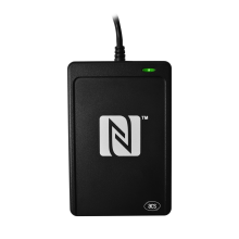 Plusonic USB NFC & RFID Card Reader/Writer aka ACS ACR1252U-MW WalletMate für Apple VAS und Google Smart Tap