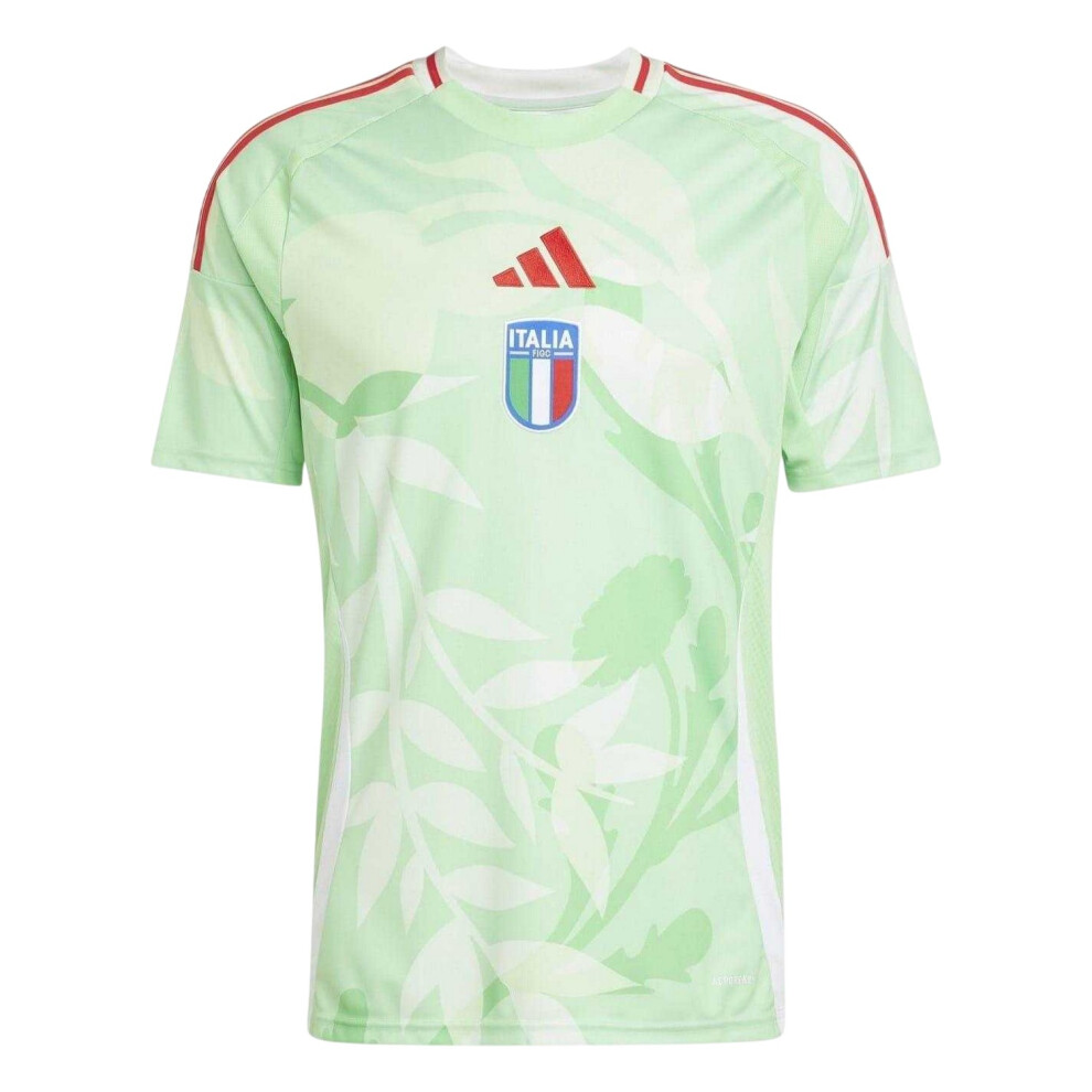 Adidas (Xl, Green) Mens 2025 Italy Away Jersey
