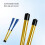 1Pair Multi-Rod Bundle Sticks Nylon Dowels Nylon Drumsticks Brushes Enduring Yellow red 9
