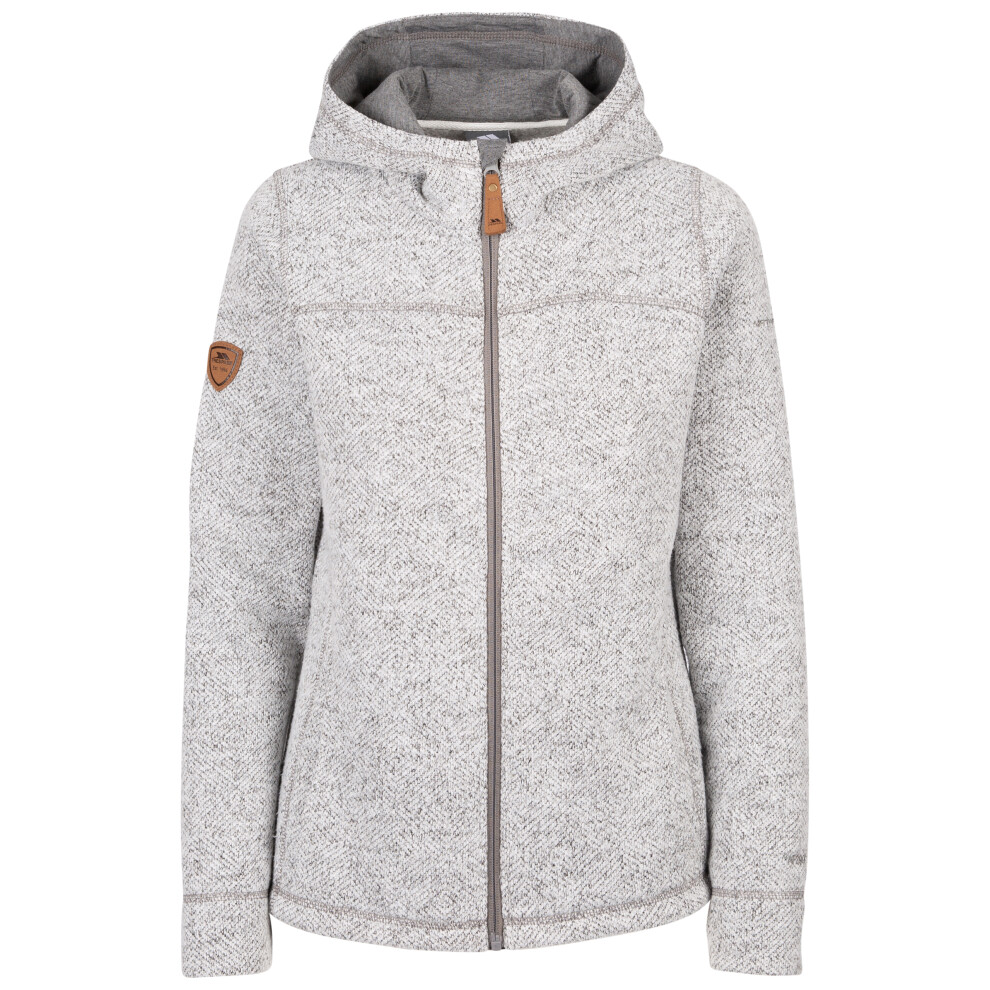 Trespass (10, Storm Grey) Womens Fleece Jacket Full Zip Reserve