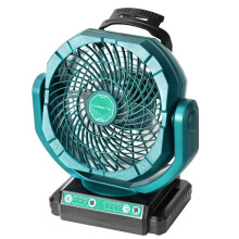 Cordless Battery Powered Fan for 18V Battery, 3 Speed Jobsite Industrial Portable Cooling Fan for Camping,Jobsite