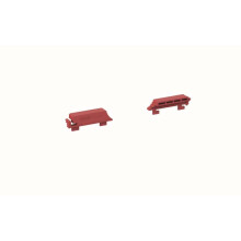 Bachmann zbh. Verriegelungslaschen rot f. IE C C13 VPE 12 St.