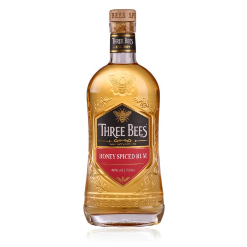 THREE BEES - Honey Spiced Rum 70cl 40%