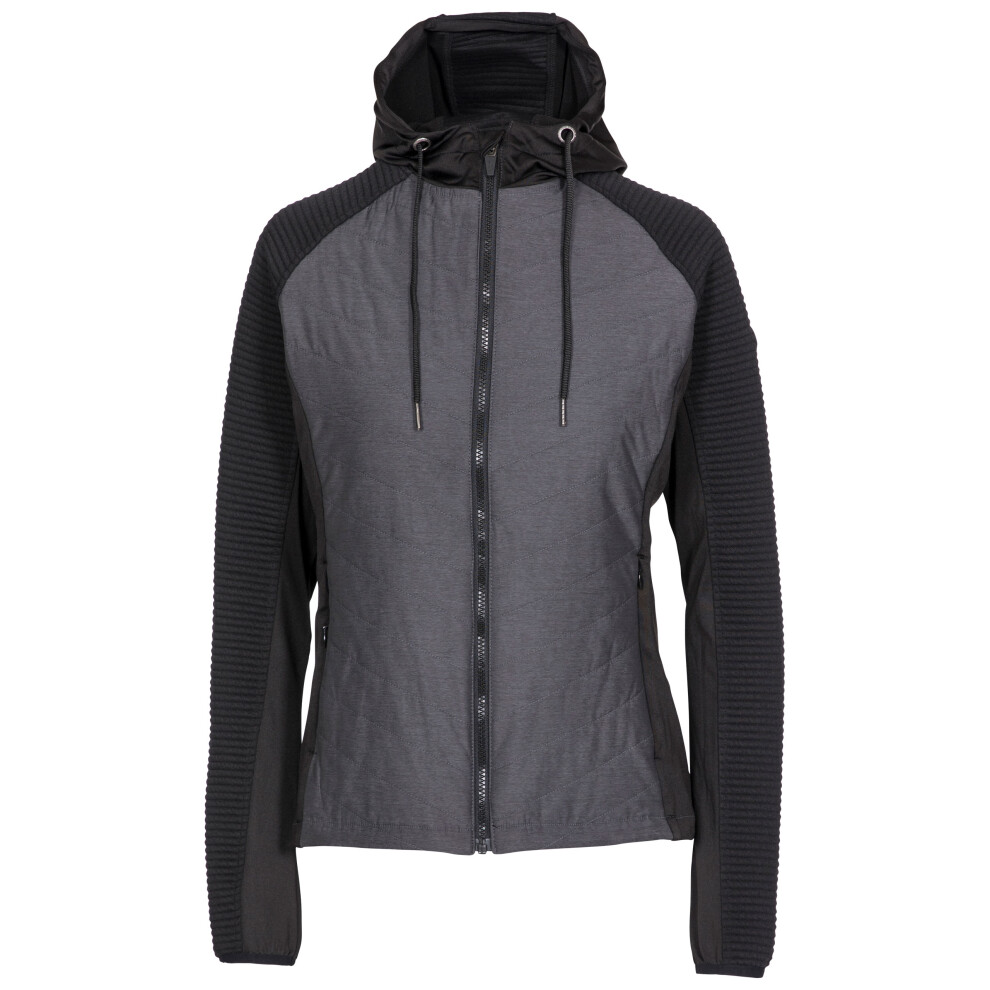 Trespass (6, Black) Womens Long Sleeve Zipped Hoodie Grace