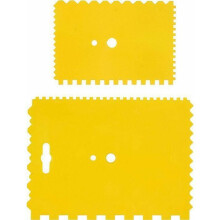Platoir - truelle - taloche Toya - 05960 - TRUELLES EN PLASTIQUE VOREL POUR COLLE 2 pièces.