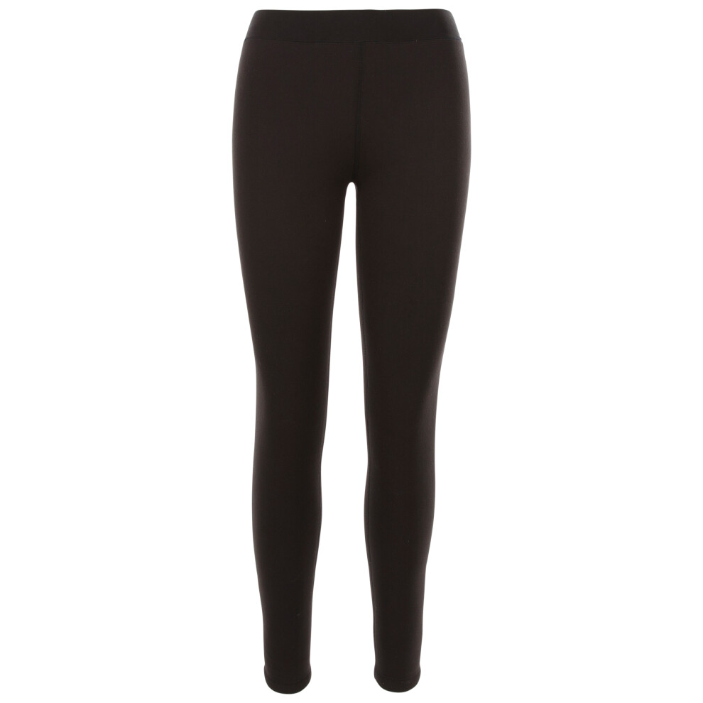Trespass Women's Lined Leggings Fuzzy Black Size 8 - Image 2