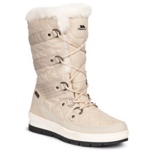 (5, Stone) Trespass Womens Snow Boot Fleece Waterproof Evelyn