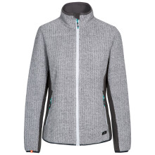 (16, Grey Marl) Trespass Womens Fleece Jacket Full Zip Liggins