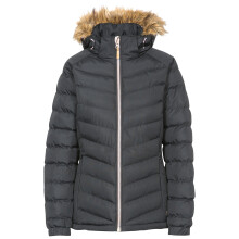 (6, Black) Trespass Women's Padded Casual Jacket - Nadina