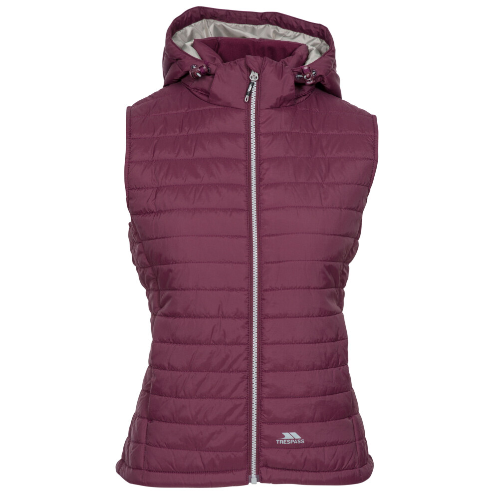 Trespass (Xl, Fig) Womens Lightly Padded Gilets - Aretha