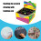 Scratch Notes, 100 Sheets with Stylus for Creative Expression Drawing Arts 5