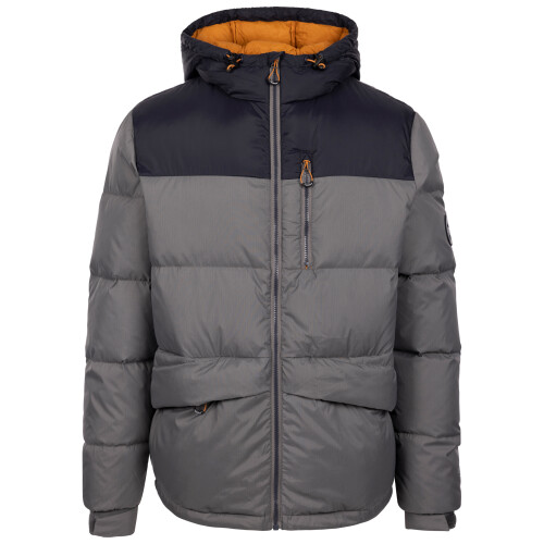 Trespass (S, Storm Grey) Trespass Men's Down Lightweight Jacket - Erris