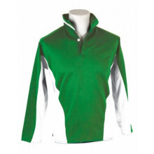 (46in - 48in, Emerald Green/White) Carta Sport Unisex Adult Reversible Rugby Shirt