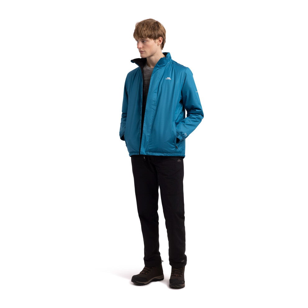 Trespass (L, Bondi Blue) Mens Padded Jacket With Hood Farmcott