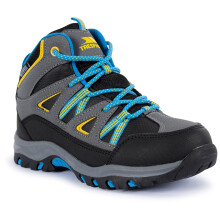 (10, Black) Trespass Kids Waterproof Walking Boots - Gillon II