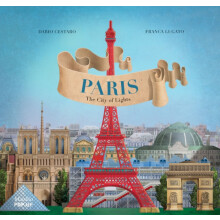 Paris The City of Lights by Dario Cestaro Hardcover Book