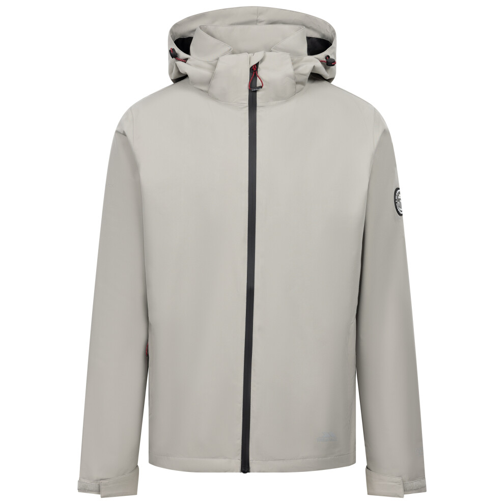 Trespass Mens Packaway Hood Waterproof Jacket Westford - Image 2