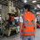 Inspection Work Vest with Reflective Finish for Summer Activity Fluorescent o XL 5
