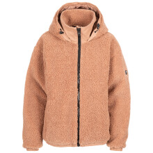 (XXS/XS, Dark Blush) Trespass Womens Casual Sherpa Jacket Burly